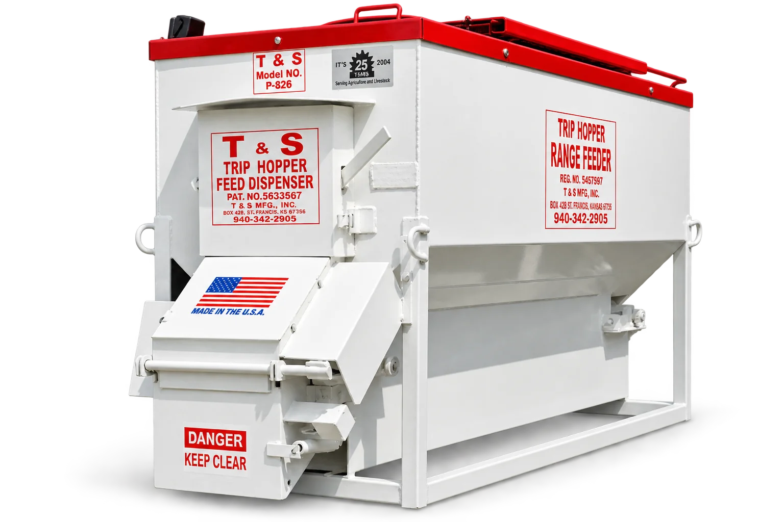 T&S Trip Hopper Feeders