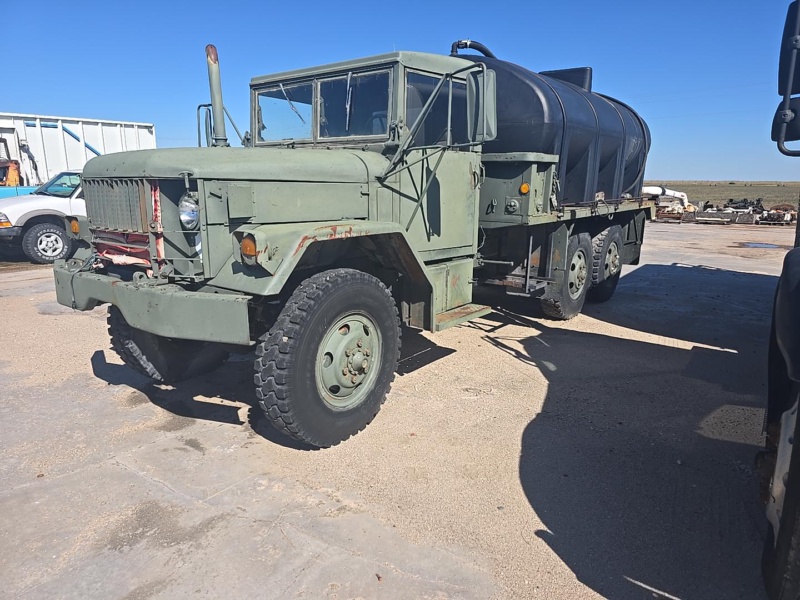 Water Tank on Army Truck